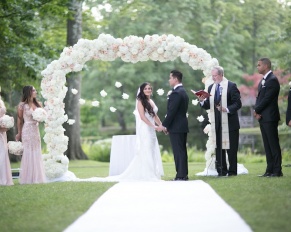 outdoor garden wedding venue nj