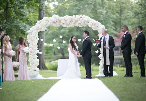 outdoor garden wedding venue nj