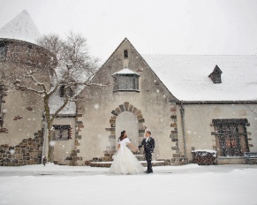 winter snow wedding venue nj