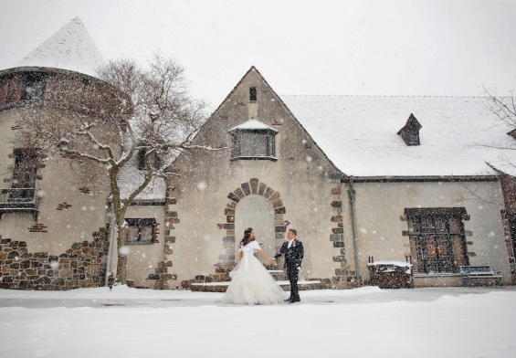 winter snow wedding venue nj