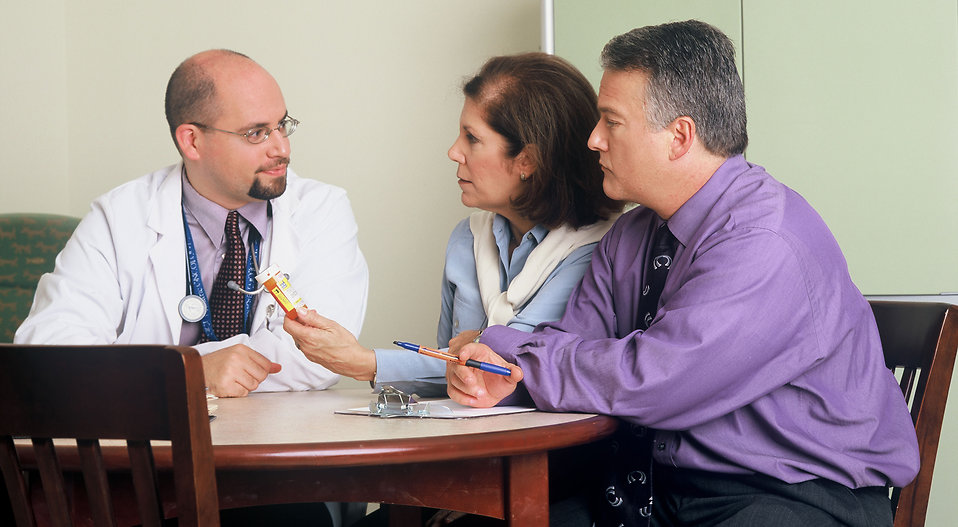 couple at the doctor