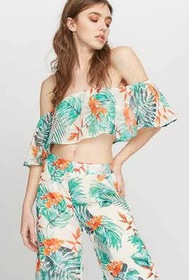 women fashion tropical set 