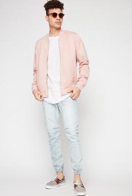 men fashion pastel bomber jacket