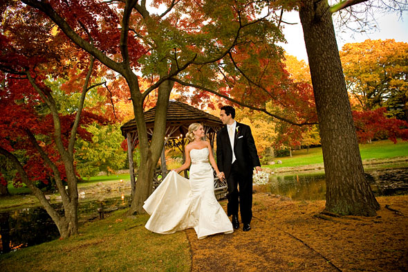 fall gazebo wedding pleasantdale chateau