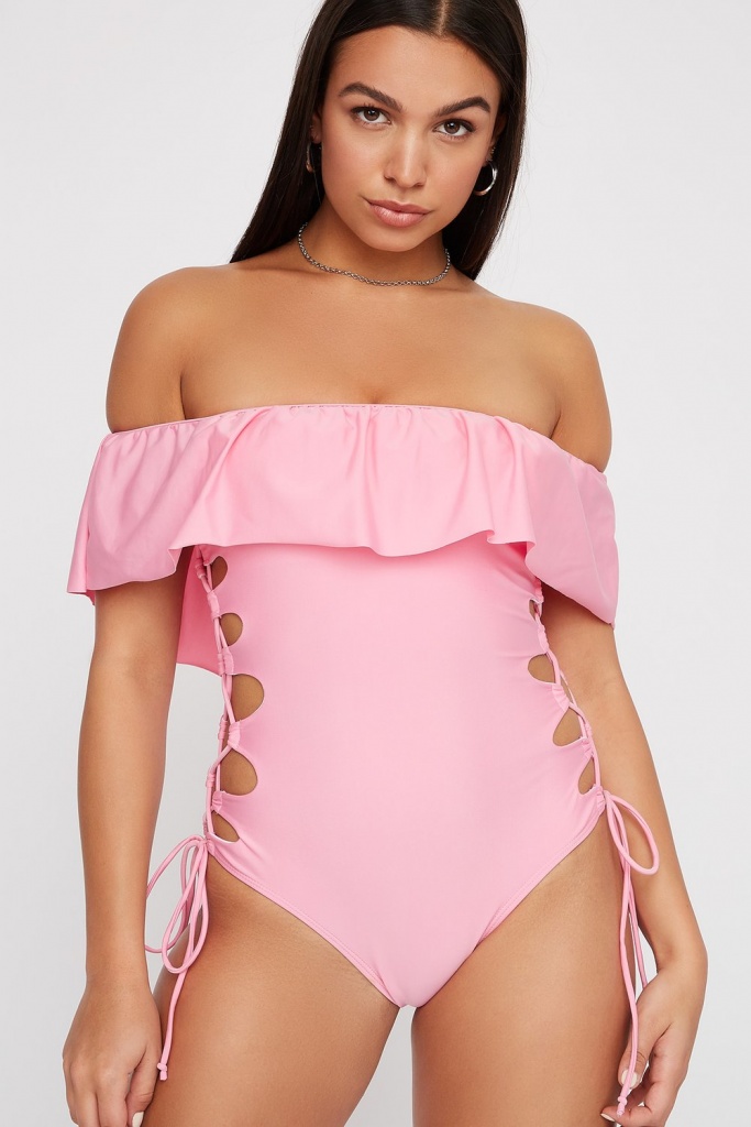 ruffle monokini