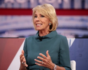 secretary of education Betsy DeVos