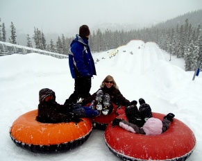 snow tubing