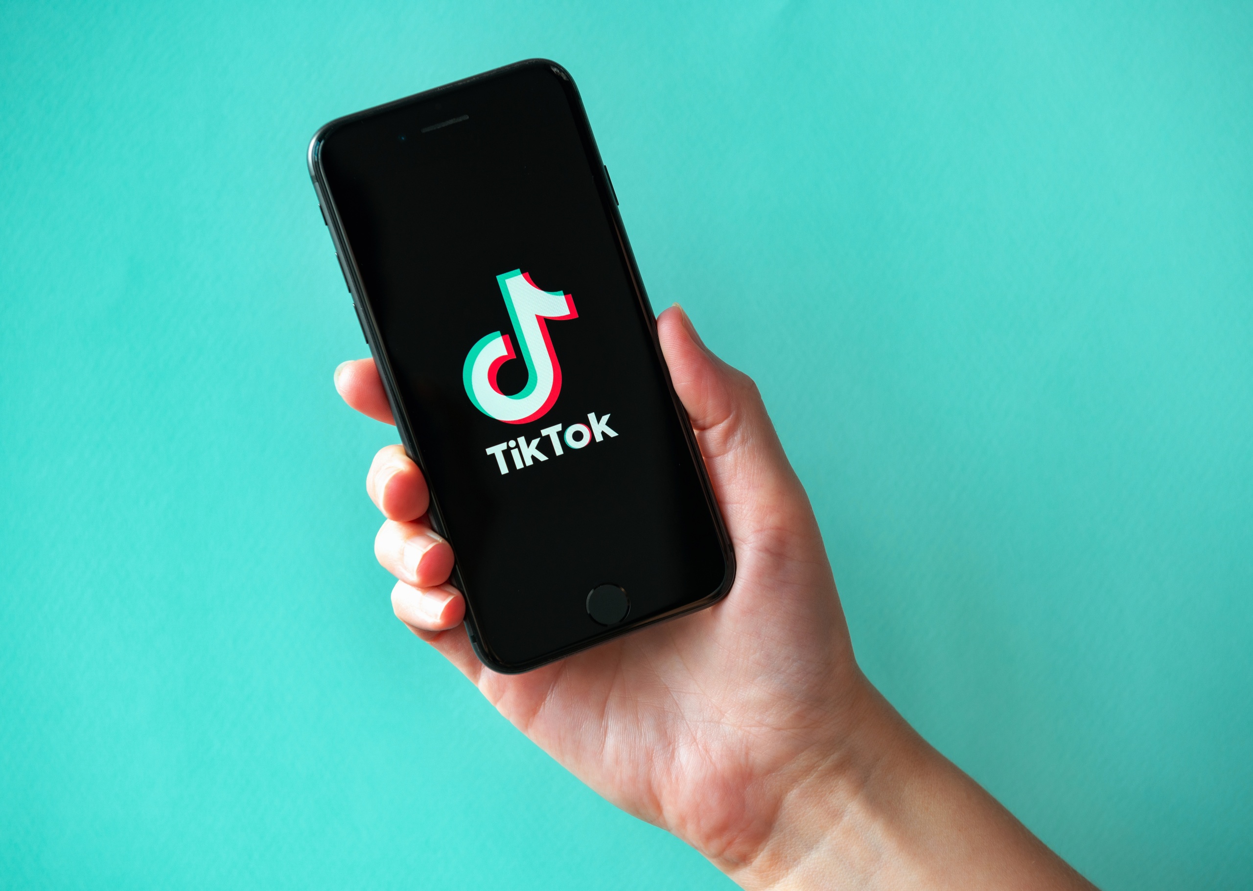 TikTok application on an Iphone