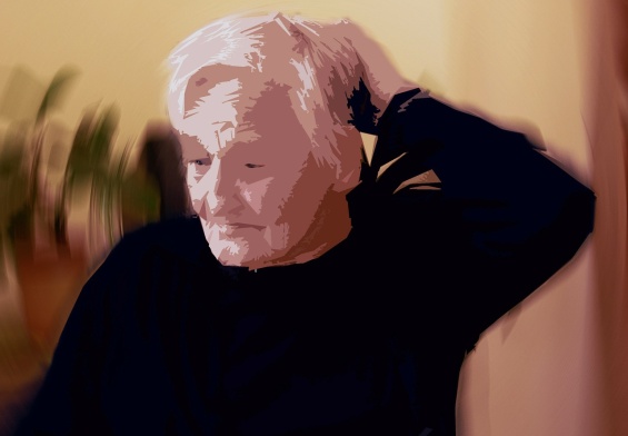 man with alzheimer's disease