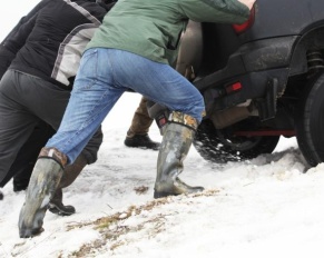 Handling the repercussions of a snow-related car accident