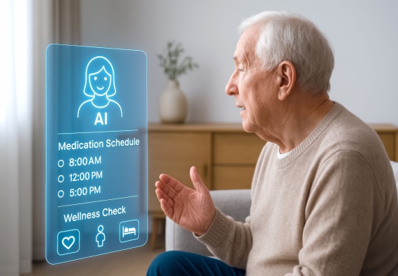 how AI is transforming home care for seniors